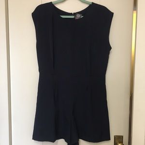Navy Vince Camuto Romper